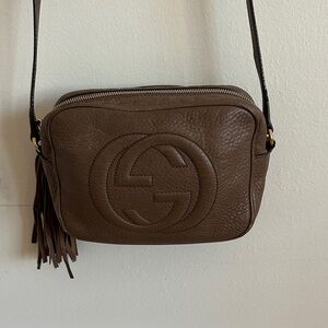 Gucci Soho Disco Leather Crossbody Bag